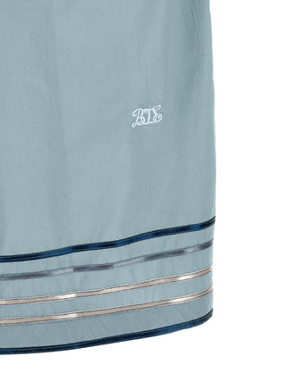 Blue Cotton Blouse