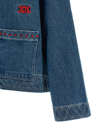 Blue Cotton Denim Jacket
