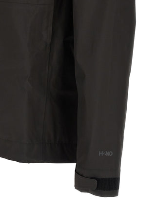 Black Polyester Shell Jacket