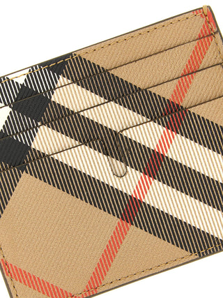Tarjetero de polietileno beige