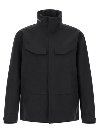 Black Nylon Shell Jacket