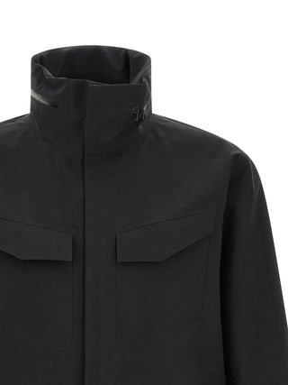 Black Nylon Shell Jacket