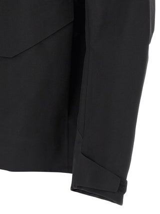Black Nylon Shell Jacket