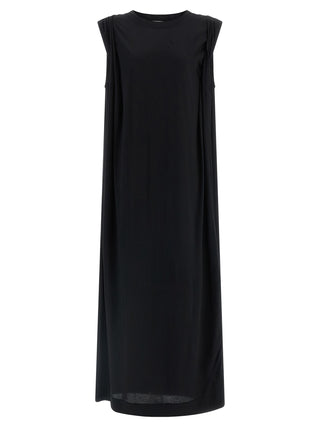 Black Cotton Long Dress