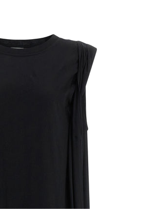 Black Cotton Long Dress