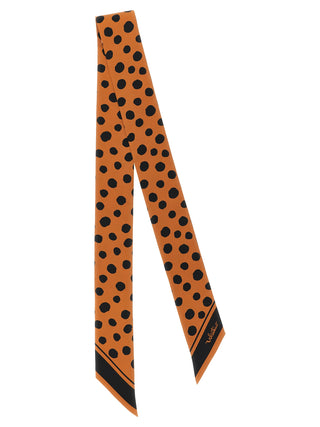 Brown Silk Foulard