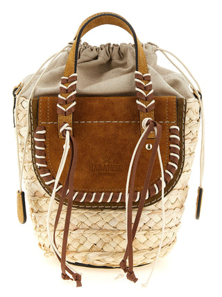 Beige Pantograph Handbag