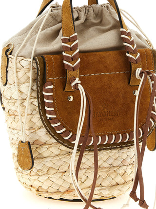 Beige Pantograph Handbag