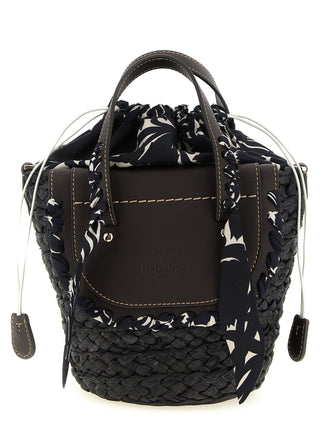 Black Pantograph Handbag