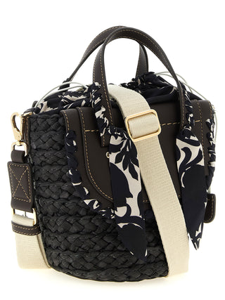 Black Pantograph Handbag