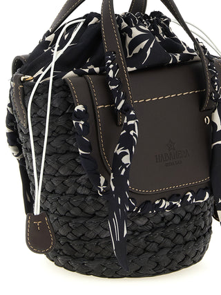 Black Pantograph Handbag