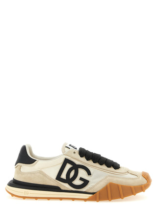 Black Calfskin Athletic Sneakers
