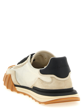 Black Calfskin Athletic Sneakers