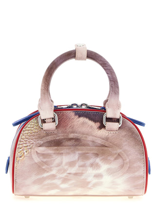 Multicolor Polyethylene Crossbody Bag