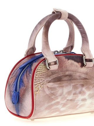 Multicolor Polyethylene Crossbody Bag