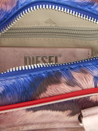Multicolor Polyethylene Crossbody Bag