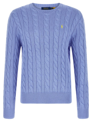 Blue Cotton Cardigan
