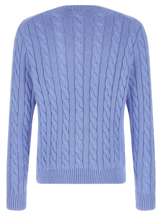 Blue Cotton Cardigan