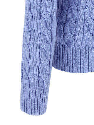 Blue Cotton Cardigan