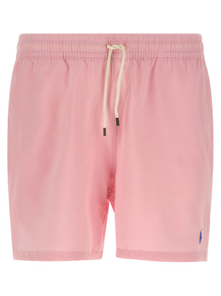 Multicolor Polyester Swim Shorts