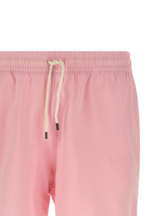 Multicolor Polyester Swim Shorts