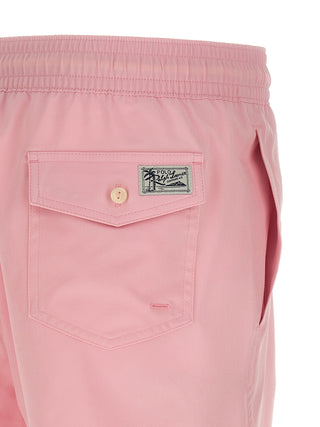 Multicolor Polyester Swim Shorts