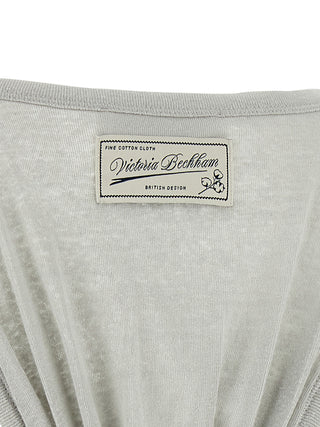 Gray Cotton Tank Tops