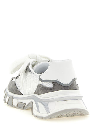 Zapatillas deportivas de poliéster gris