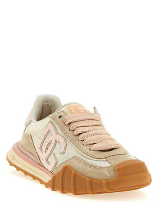 Multicolor Polyamide Athletic Sneakers