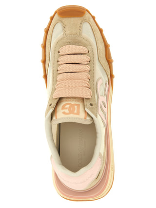 Multicolor Polyamide Athletic Sneakers