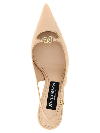 Multicolor Lamb Leather Mid Heel Pumps