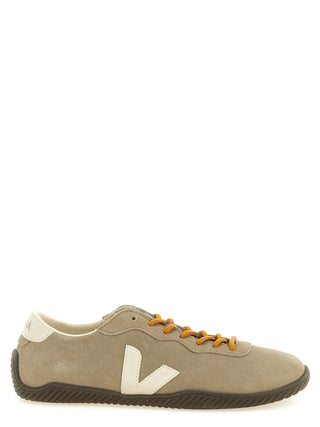 Gray Calfskin Sneakers