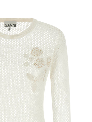 White Organic Cotton Cardigan