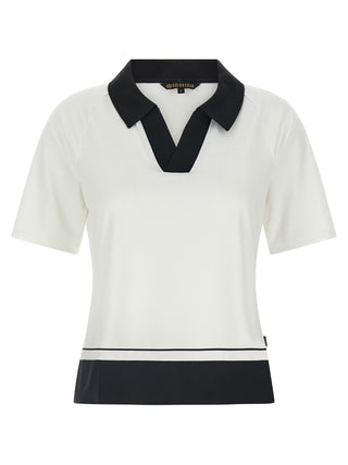 Bicolor Polyester Polo Shirt