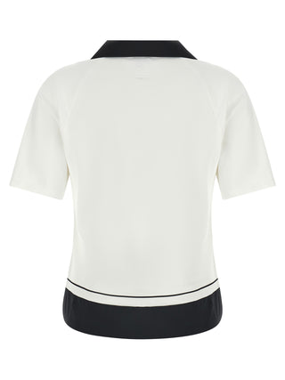 Bicolor Polyester Polo Shirt