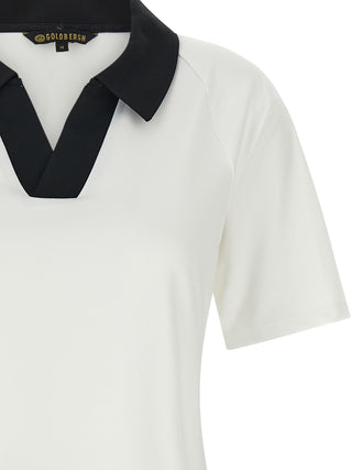 Bicolor Polyester Polo Shirt