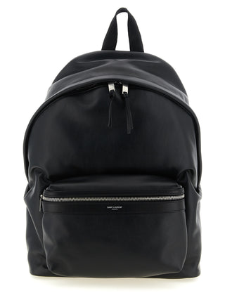 Black Calfskin Backpack