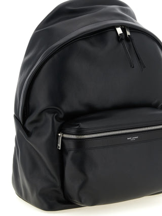Black Calfskin Backpack