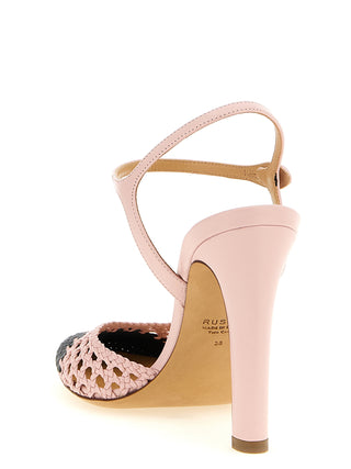 Multicolor Goatskin High Heel Pumps