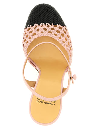 Multicolor Goatskin High Heel Pumps