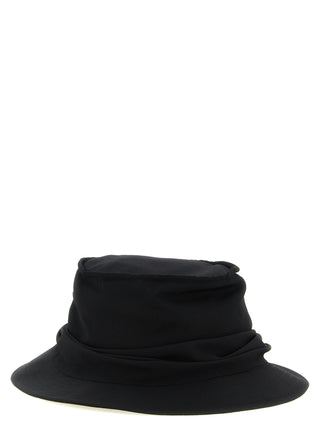 Black Wool Bucket Hat