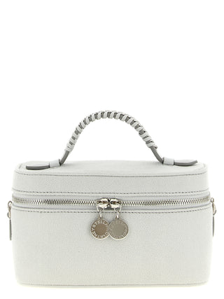 Gray Polyester Crossbody Bag