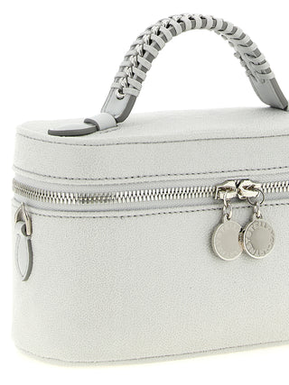 Gray Polyester Crossbody Bag