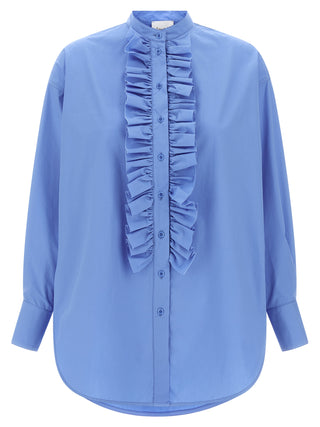 Blue Cotton Blouse