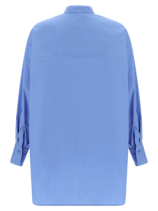 Blue Cotton Blouse