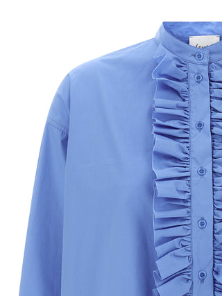 Blue Cotton Blouse