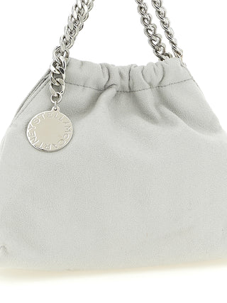 Bolso de mano de poliéster gris