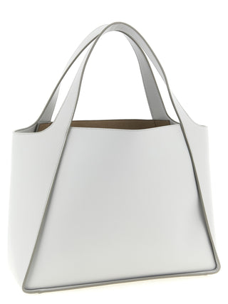Gray Polyamide Tote Bag