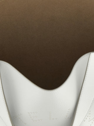Gray Polyamide Tote Bag