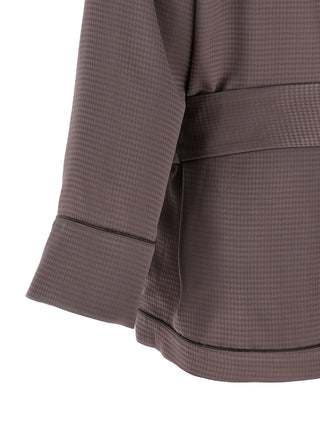 Purple Viscose Blazer